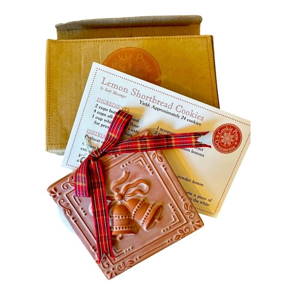 Other - Demdaco Bell Cookie Press Stoneware Ornament